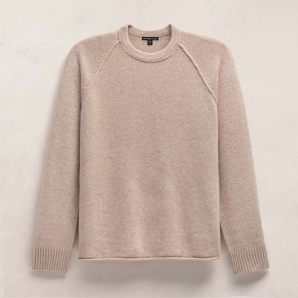 Men's Recycled Cashmere Crew Sweater Gift Set - Black/Stone