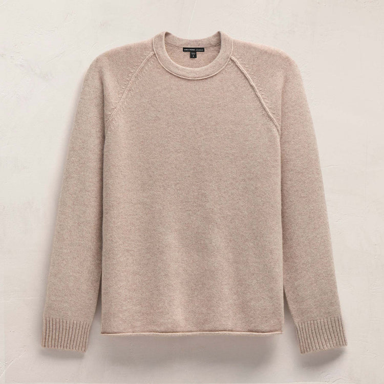 Men's Recycled Cashmere Crew Sweater Gift Set - Black/Stone