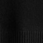 Recycled Cashmere Half Zip in Black | James Perse Los Angeles