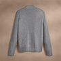 Recycled Cashmere Half Zip in Heather Grey | James Perse Los Angeles