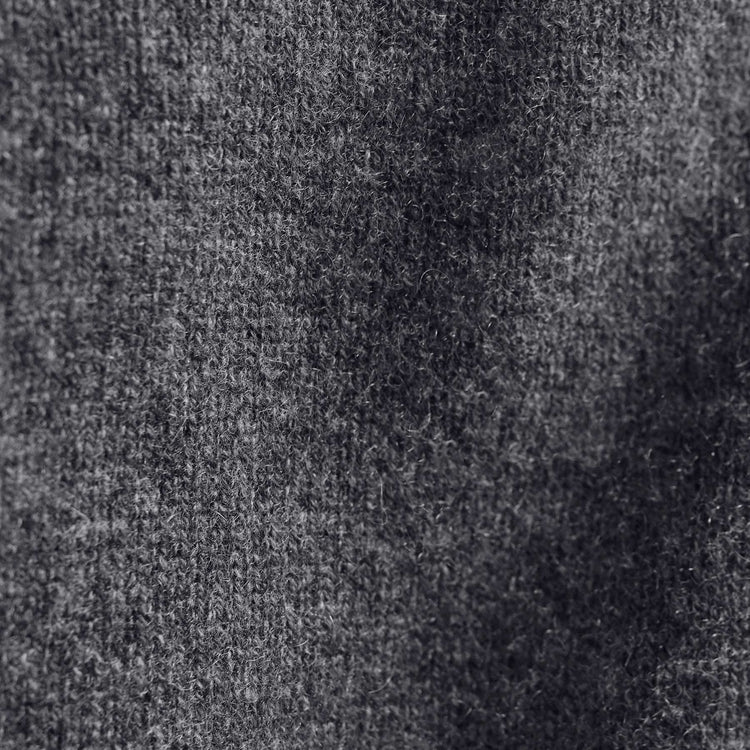 Cashmere Track Jacket  in Flannel/Coal | James Perse Los Angeles