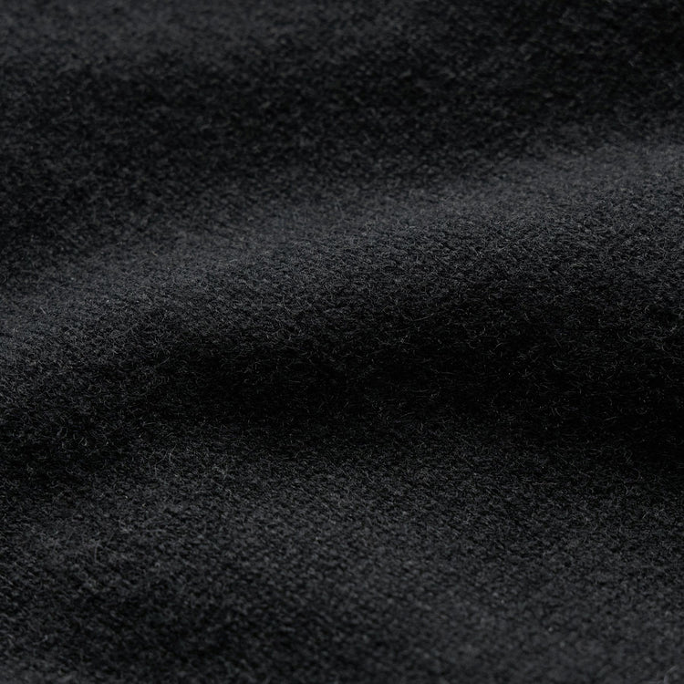 Rec Cashmere Shawl Collar Pullover in Black | James Perse Los Angeles