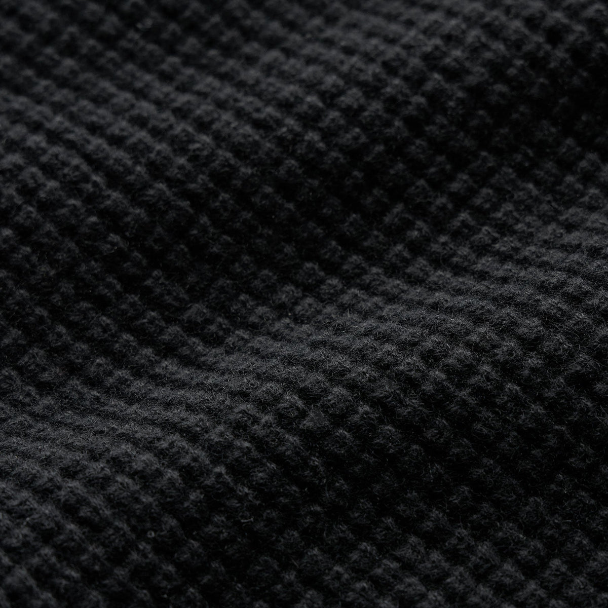 Waffle Raglan in Black | James Perse Los Angeles
