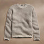 Waffle Raglan in Overcast | James Perse Los Angeles