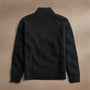 Waffle Half Zip in Black | James Perse Los Angeles