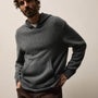 Recycled Cashmere Hooded Pullover in Flannel | James Perse Los Angeles