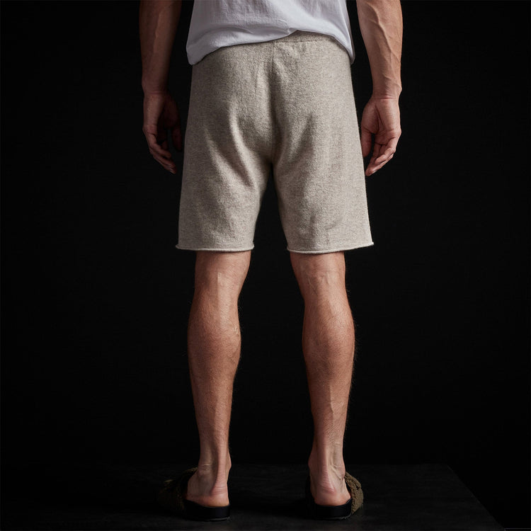 Cashmere Lounge Shorts in Stone | James Perse Los Angeles