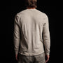Recycled Brushed Jersey Henley in String Pigment | James Perse Los Angeles