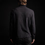 Brushed Jersey Funnel Neck in Black | James Perse Los Angeles 