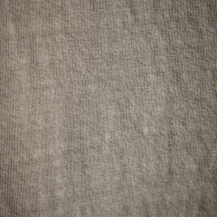 Recycled Brshd Jersey Long Sleeve Polo in Ammo Pigment | James Perse Los Angeles 