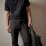 Rigid Canvas Work Pant in Black | James Perse Los Angeles