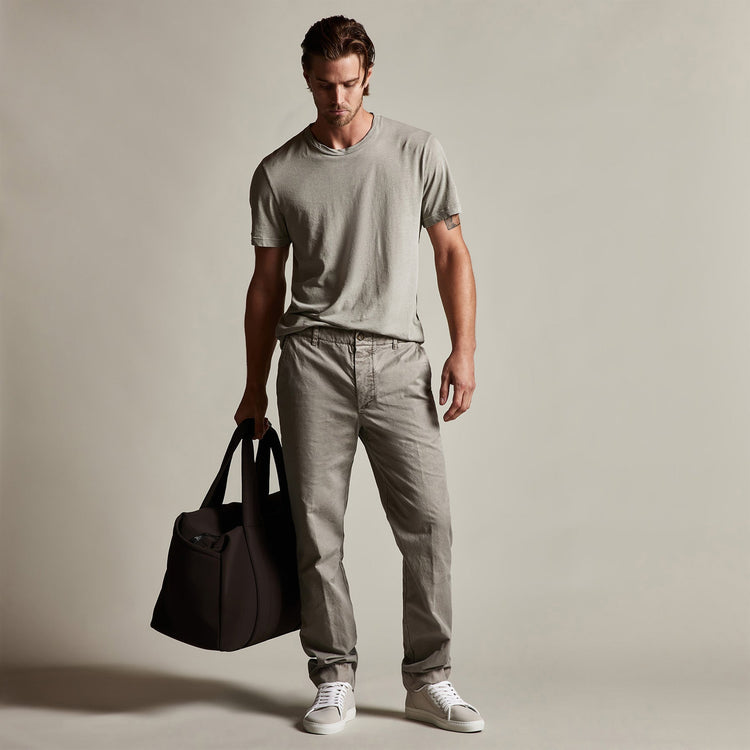Rigid Canvas Work Pant in Dapple Pigment | James Perse Los Angeles