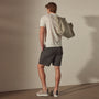 Relaxed Fit Work Short in Pipe Pigment | James Perse Los Angeles