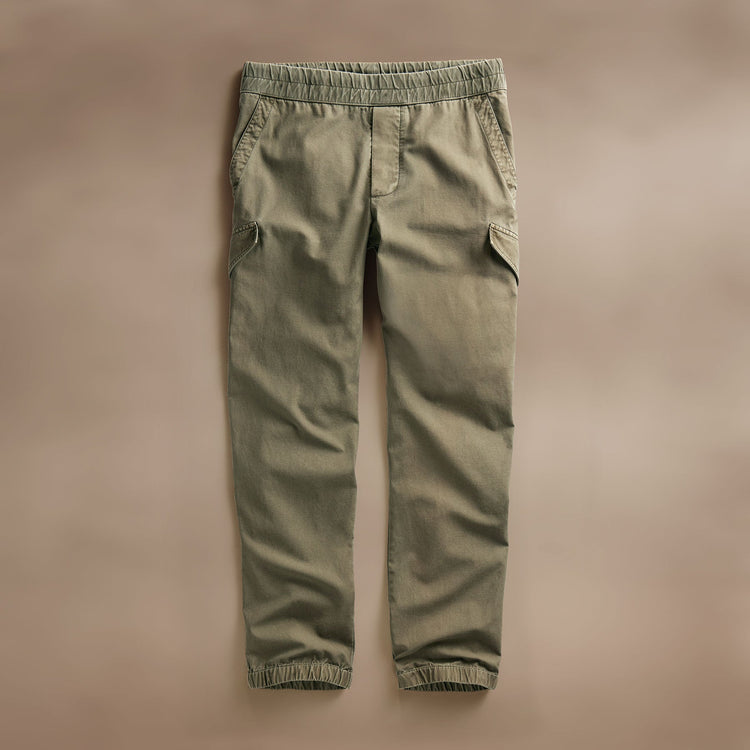 Reverse Twill Utility Pant  in Trooper Pigment | James Perse Los Angeles