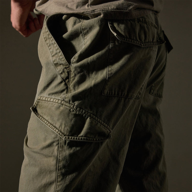 Reverse Twill Utility Pant  in Trooper Pigment | James Perse Los Angeles