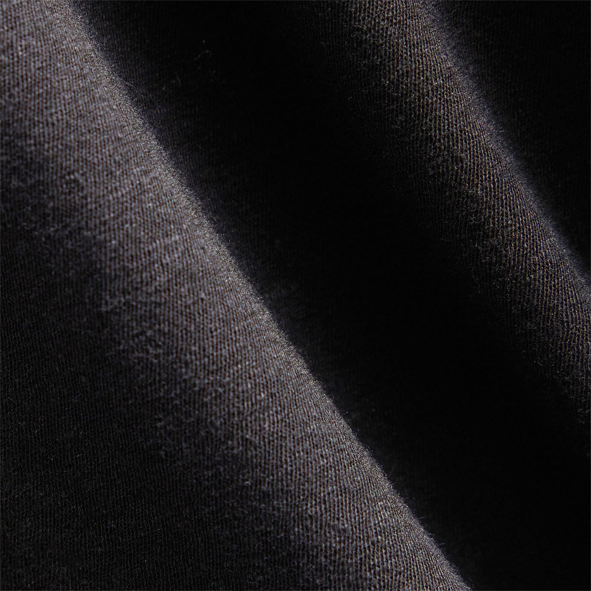 Recycled Cotton Jersey Short Sleeve Henley in Black | James Perse Los Angeles