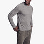 Recycled Cotton Hooded Sweater In Charcoal | James Perse Los Angeles