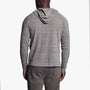 Recycled Cotton Hooded Sweater In Charcoal | James Perse Los Angeles