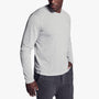 Recycled Cotton Crew Neck Sweater In Grey Glacier | James Perse Los Angeles