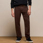 Classic Cotton Linen Twill Pant in Bark Pigment | James Perse Los Angeles
