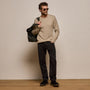 Classic Cotton Linen Twill Pant in Magma Pigment | James Perse Los Angeles