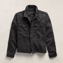Cotton Linen Twill Trucker Jacket in Magma Pigment | James Perse Los Angeles