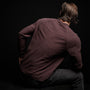 Inside Out Raglan Crew in Dahlia | James Perse Los Angeles
