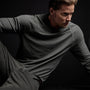Inside Out Raglan Hoody in Fin Pigment | James Perse Los Angeles