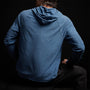 Inside Out Raglan Hoody in Lake Pigment | James Perse Los Angeles