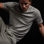 Inside Out Short Sleeve Crew in Concrete Pigment | James Perse Los Angeles