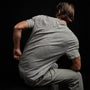 Inside Out Short Sleeve Crew in Concrete Pigment | James Perse Los Angeles