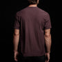 Inside Out Short Sleeve Crew in Dahlia | James Perse Los Angeles