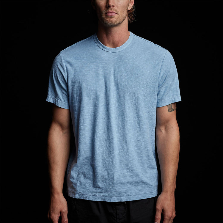 Reverse Slub Jersey Short Sleeve Crew in Delta Pigment | James Perse Los Angeles