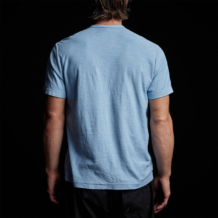 Reverse Slub Jersey Short Sleeve Crew in Delta Pigment | James Perse Los Angeles