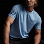 Reverse Slub Jersey Short Sleeve Crew in Delta Pigment | James Perse Los Angeles