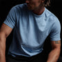 Reverse Slub Jersey Short Sleeve Crew in Delta Pigment | James Perse Los Angeles