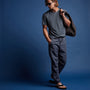 Reverse Slub Jersey Short Sleeve Crew in Maine Pigment | James Perse Los Angeles