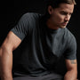 Reverse Slub Jersey Short Sleeve Crew in Magma Pigment | James Perse Los Angeles