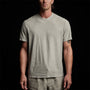 Reverse Slub Jersey Short Sleeve Crew in Silt Pigment | James Perse Los Angeles