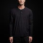 Inside Out Henley in Black | James Perse Los Angeles