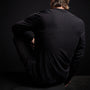 Inside Out Henley in Black | James Perse Los Angeles