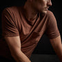 Recycled Lotus Jersey Pocket Tee in Malt | James Perse Los Angeles
