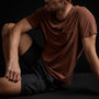 Recycled Lotus Jersey Pocket Tee in Malt | James Perse Los Angeles