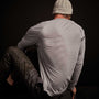 Recycled Lotus Jersey Raglan Crew in Ore | James Perse Los Angeles