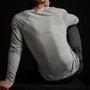 Recycled Lotus Jersey Raglan Crew in Skylight | James Perse Los Angeles