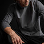 Feather Weight Terry Hoody in Iron | James Perse Los Angeles