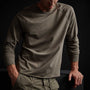 Feather Wgt Terry Raglan Crew in Platoon | James Perse Los Angeles
