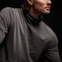 French Terry Funnel Neck in Fin | James Perse Los Angeles 