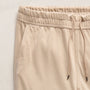 Heavy Organic Suede Jersey Sweat Pant in Stone | James Perse Los Angeles FLAT