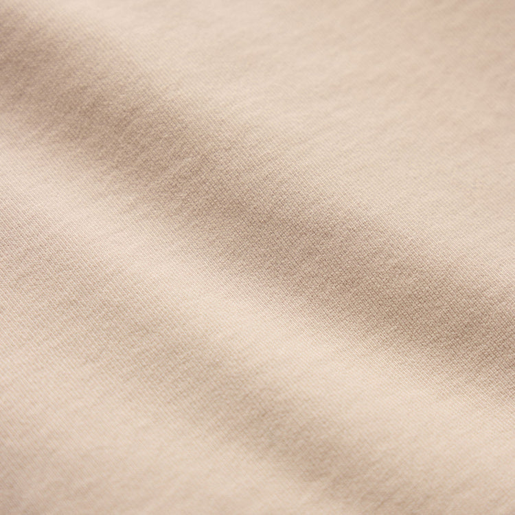 Heavy Organic Suede Jersey Sweat Pant in Stone | James Perse Los Angeles FLAT
